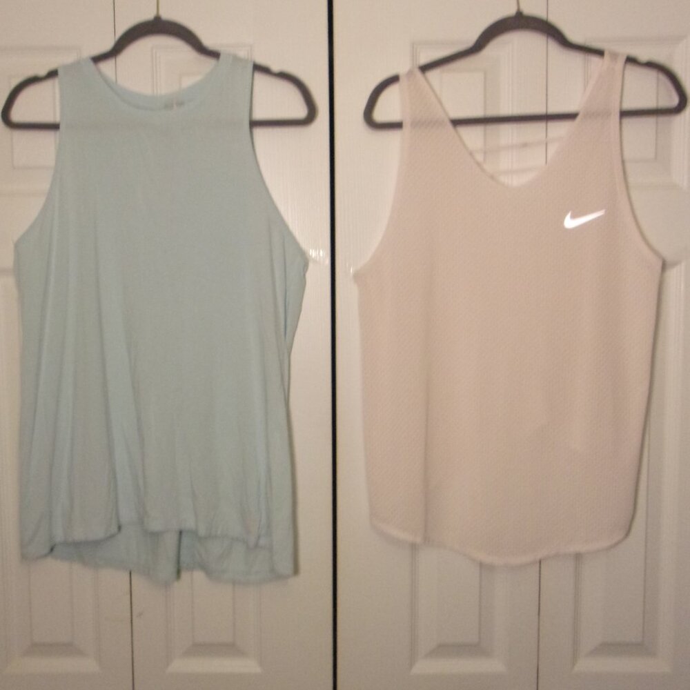 Two Women's Tank Tops Size Large